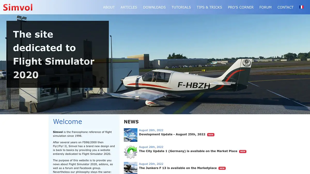 Simvol | The website of flight simulation dedicated to Flight Simulator ...